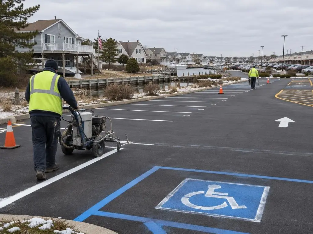 Parking Lot Striping in Toms River, NJ